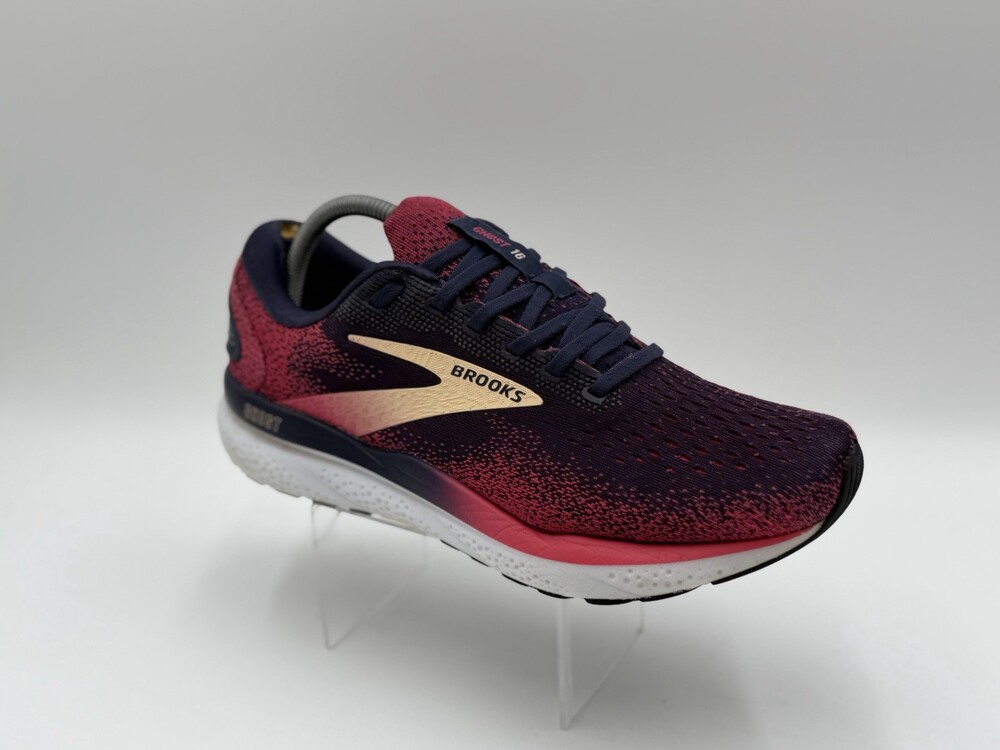 Brooks Ghost 14 Running Shoes Women's 10D Wide  Purple Pink Ombre
